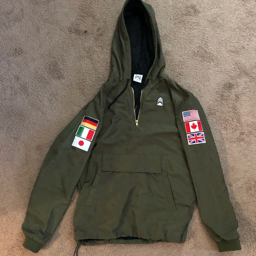 TigerShvrk ‘Worldwide’ Pullover Jacket